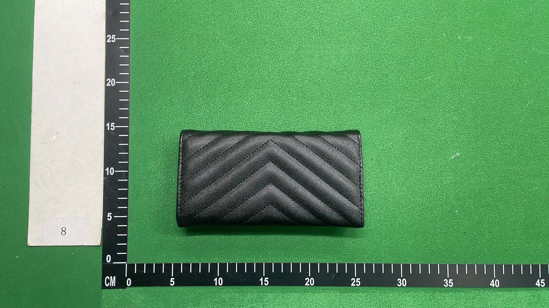 Saint Laurent Black Monogram Clutch Bag