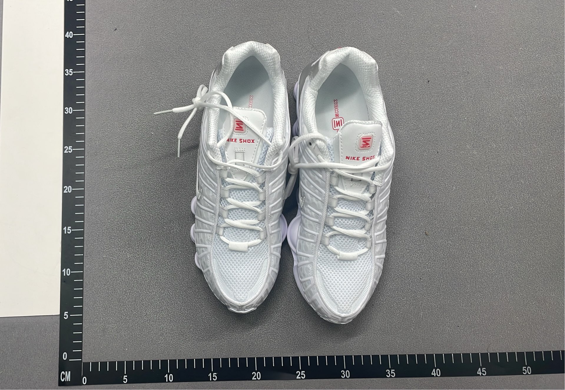 Nike Shox TL White Red Black Gold Running Shoes