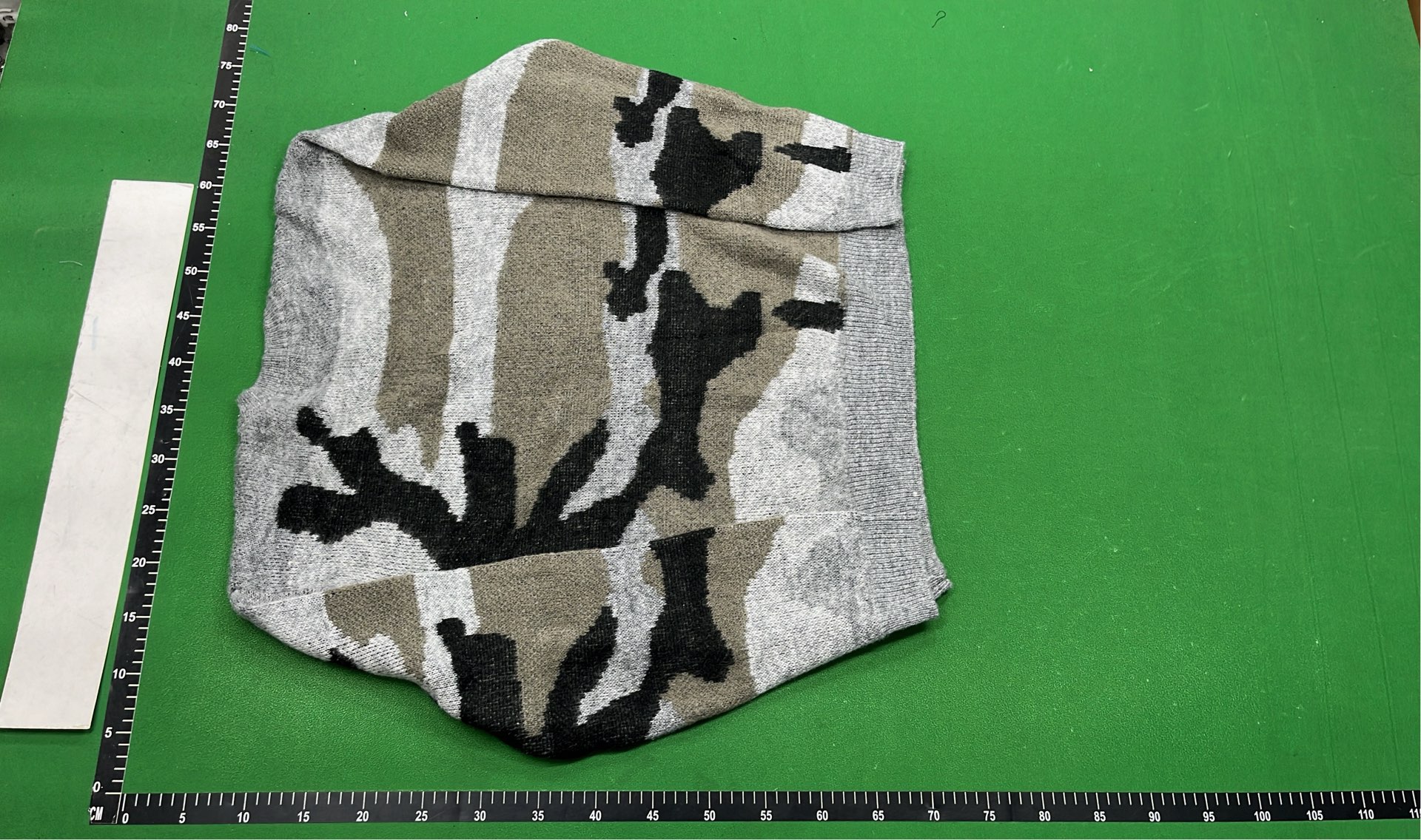 Bape Camouflage Knit Sweater Grey Black