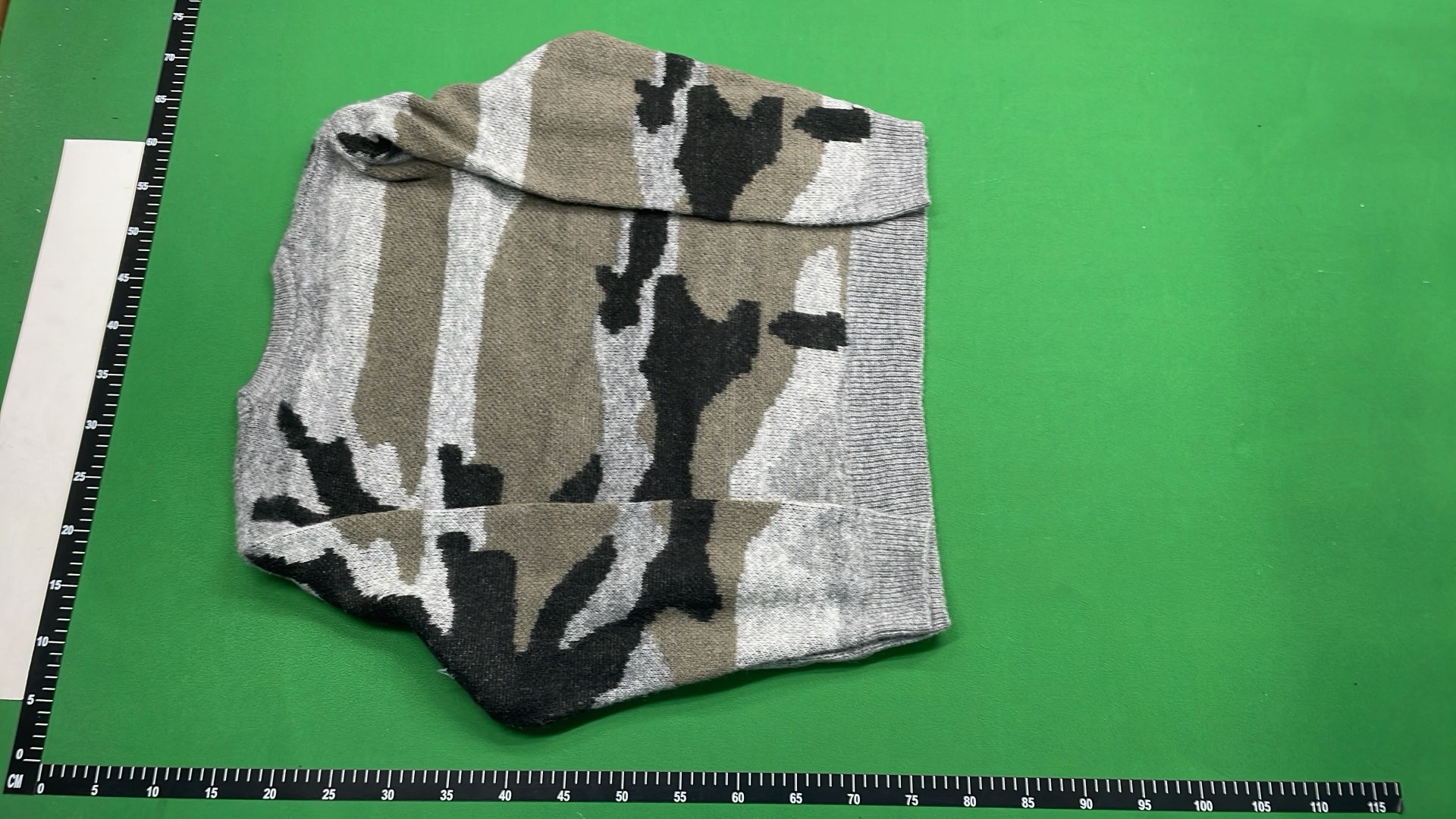 Bape Camouflage Knit Sweater Grey Black