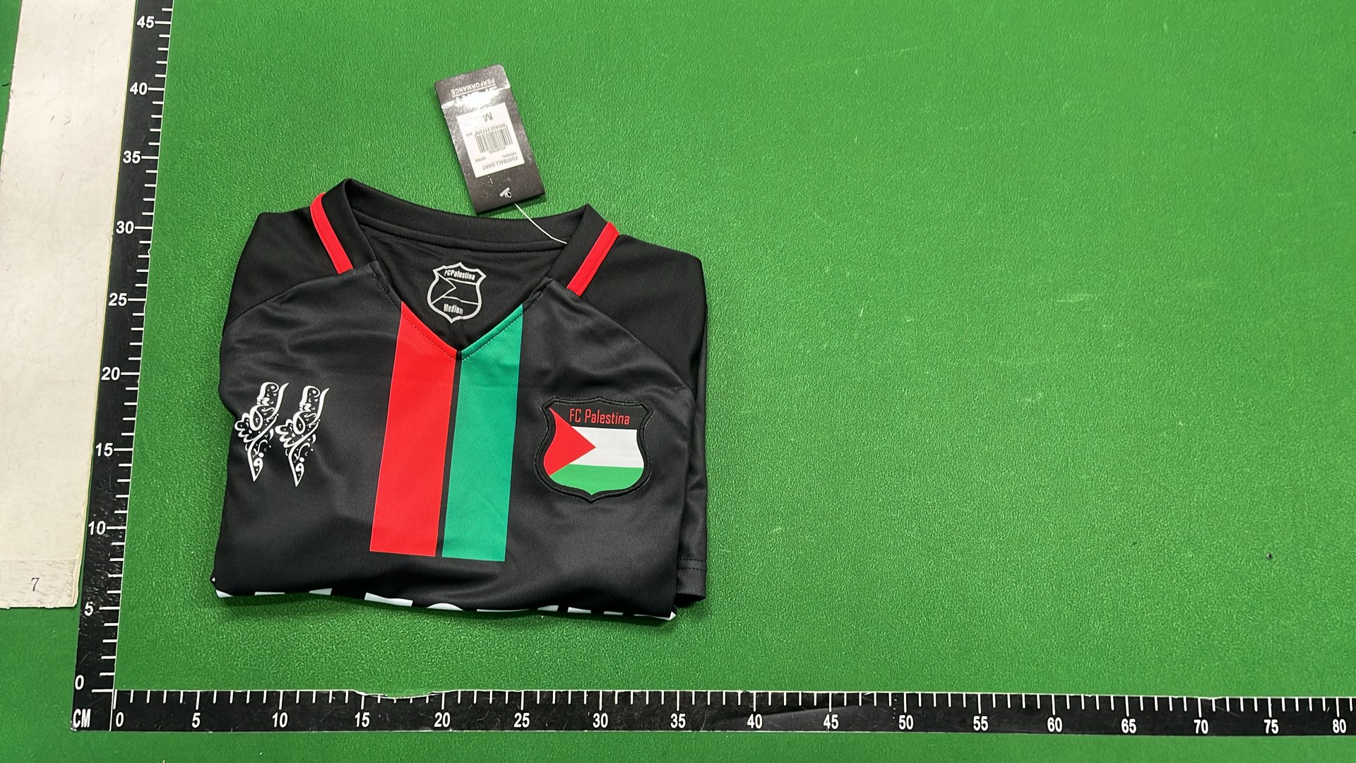 Palestine Football Jersey 2023 - Pink and Black Design