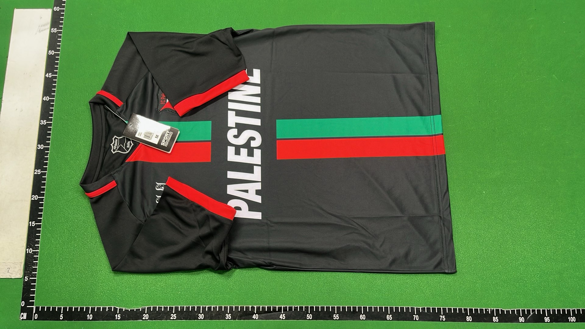 Palestine Football Jersey 2023 - Pink and Black Design