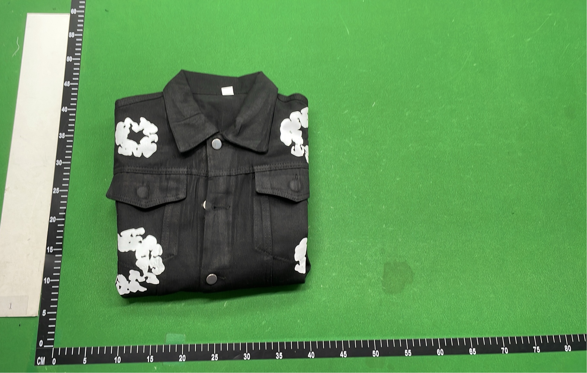 Floral Print Denim Jacket and Pants Set