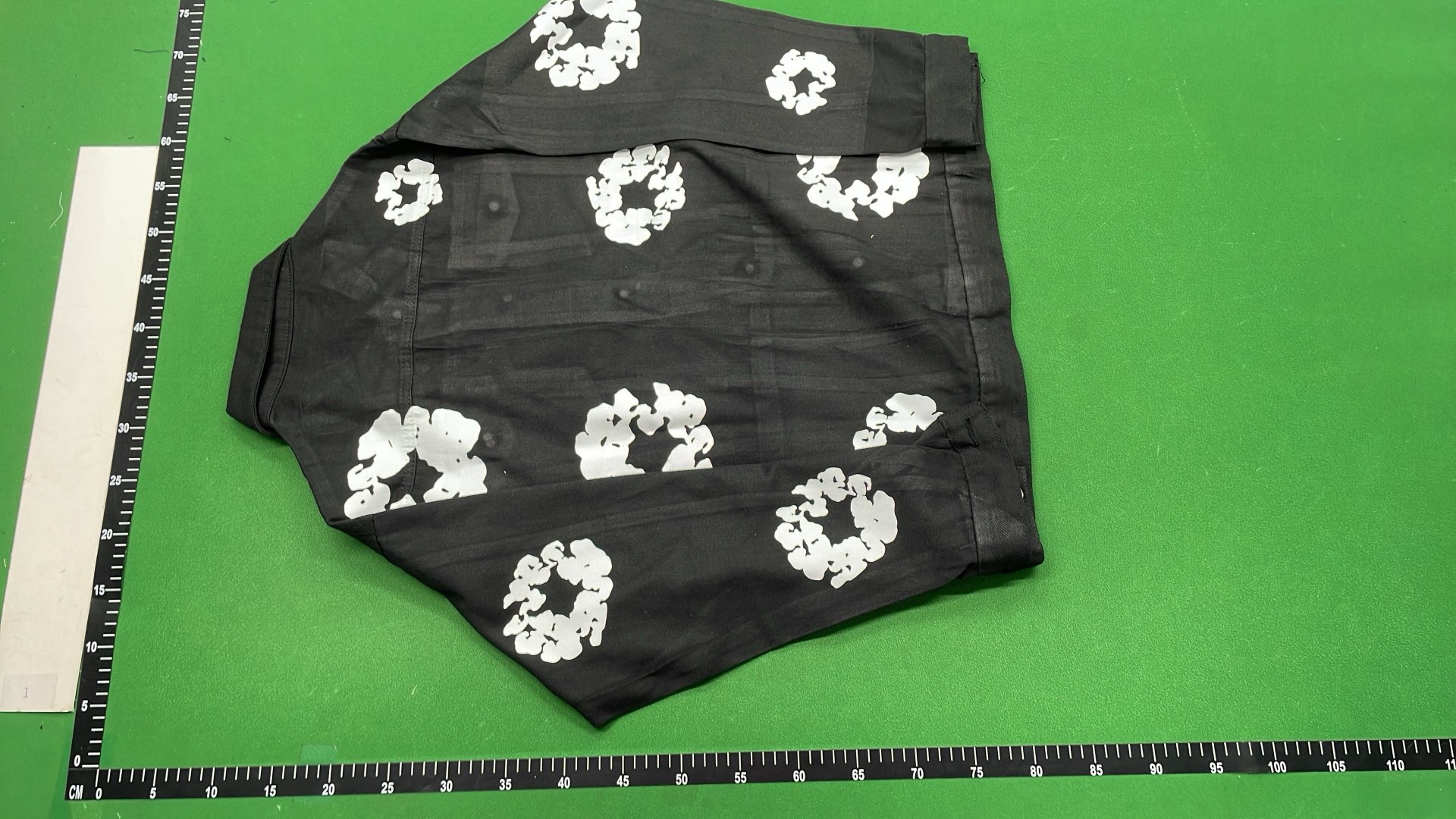 Floral Print Denim Jacket and Pants Set
