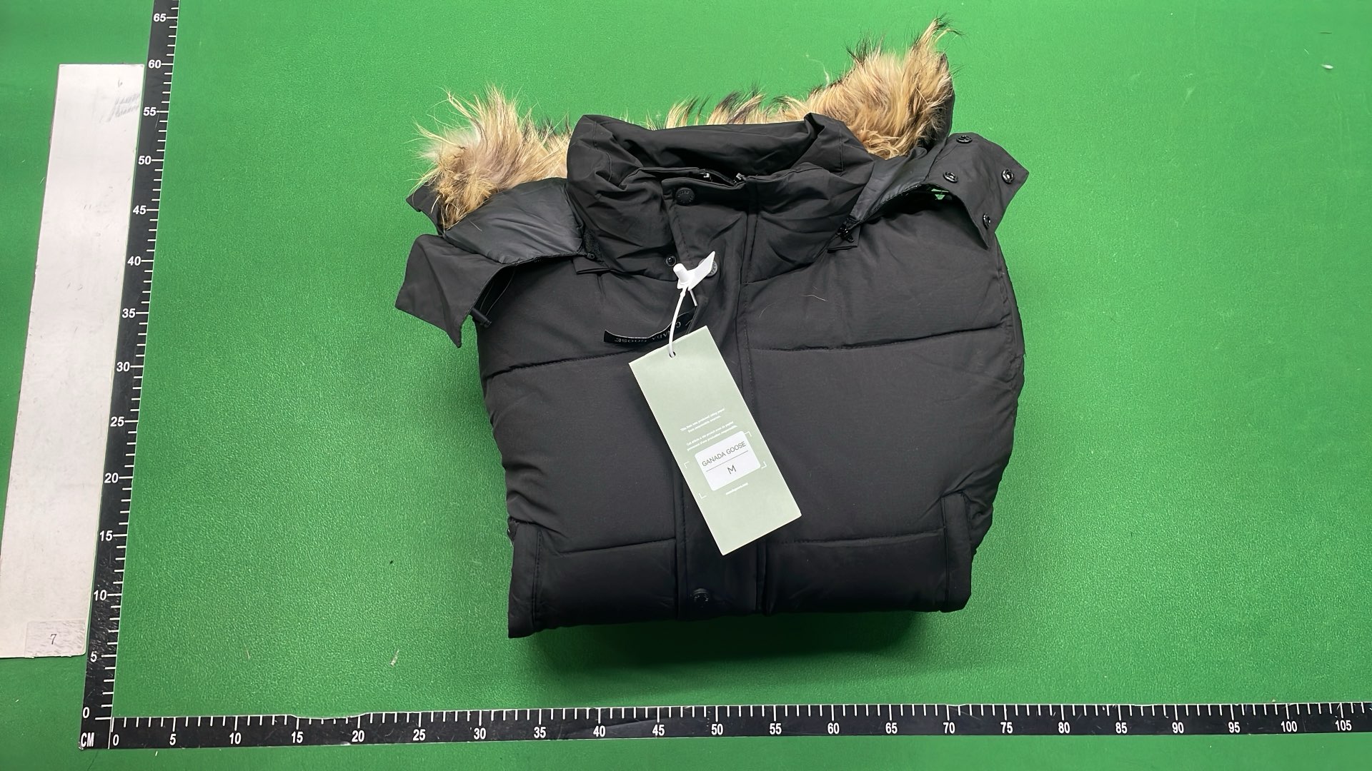 Canada Goose Down Jacket with Fur Hood