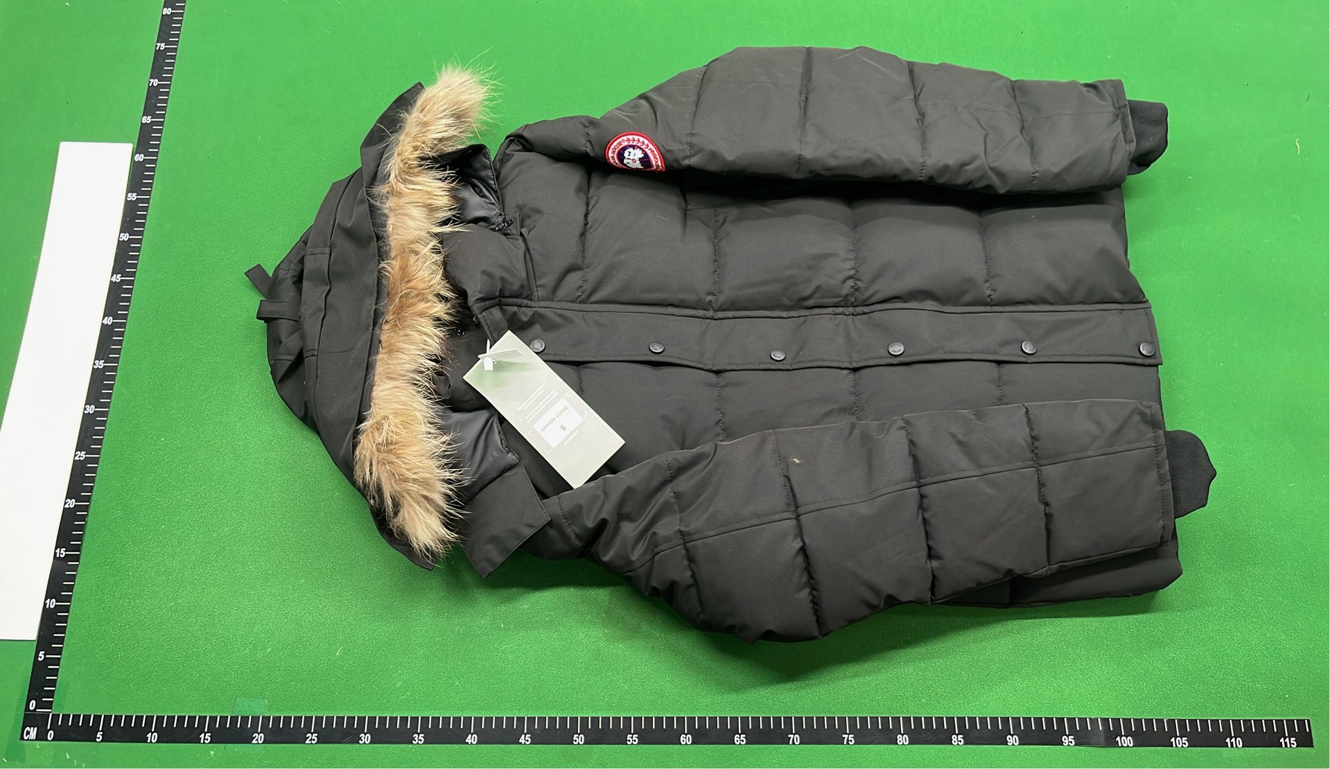 Canada Goose Down Jacket with Fur Hood