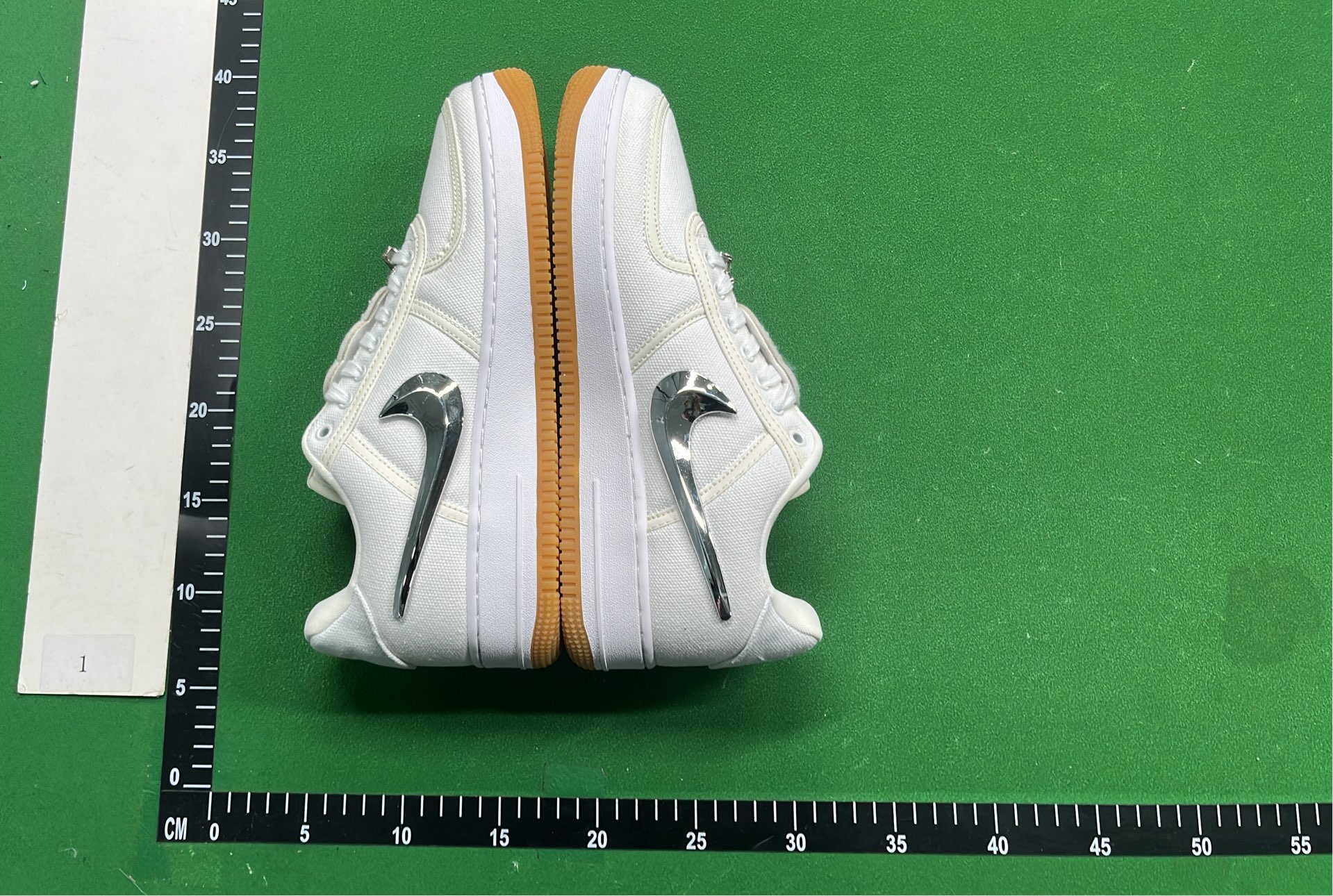 Nike Air Force 1 Low Black with Mint Swoosh Sneakers