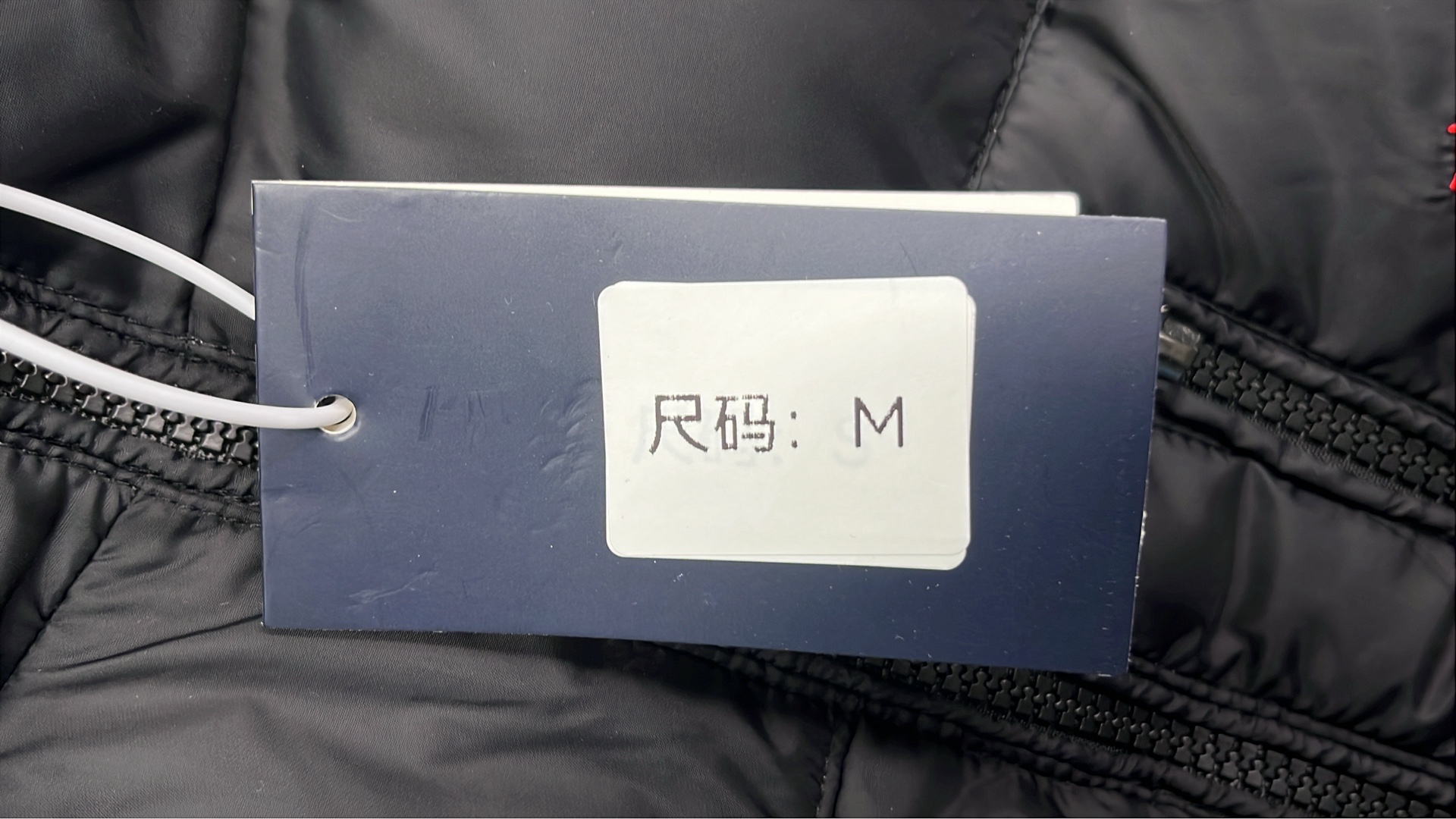 Burberry Black Down Jacket with Check Lining