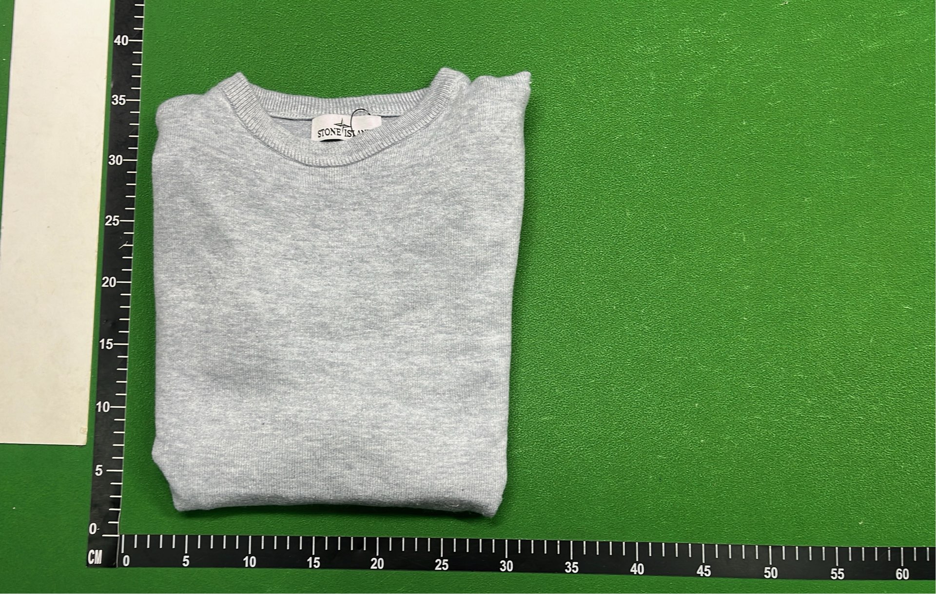 Stone Island Crewneck Sweater Men's Knit Wool Blend Pullover