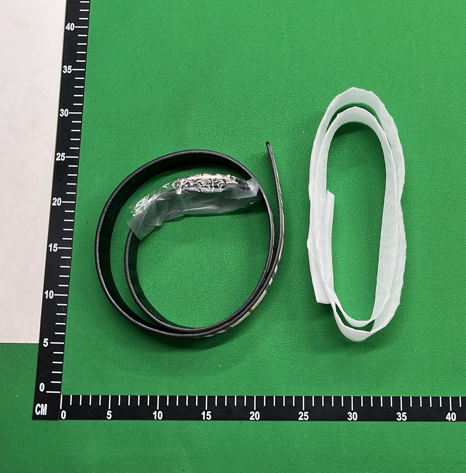 Burberry Monogram Belt with TB Logo - Black Check Pattern