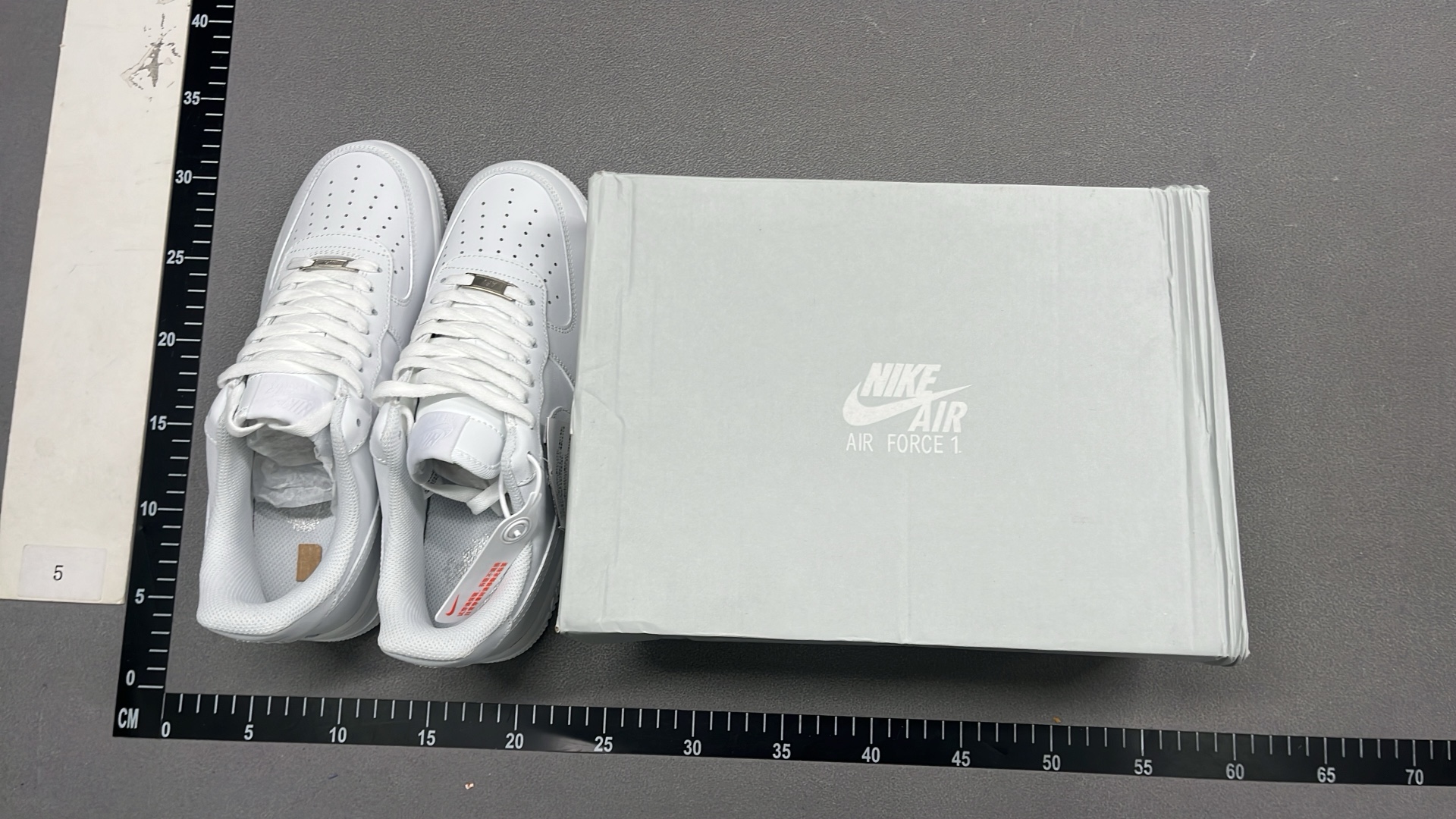 Nike Air Force 1 White Low Top Sneakers