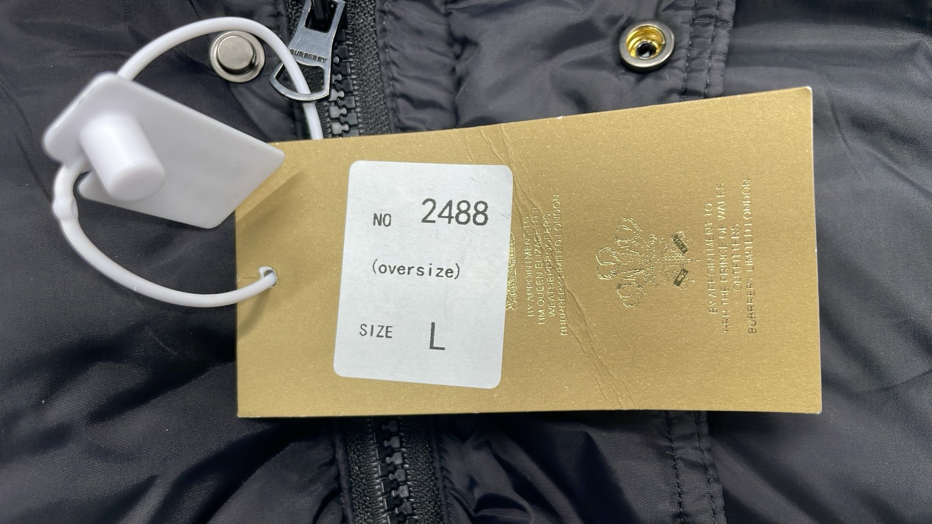 Moncler Black Down Jacket with Fur Hood