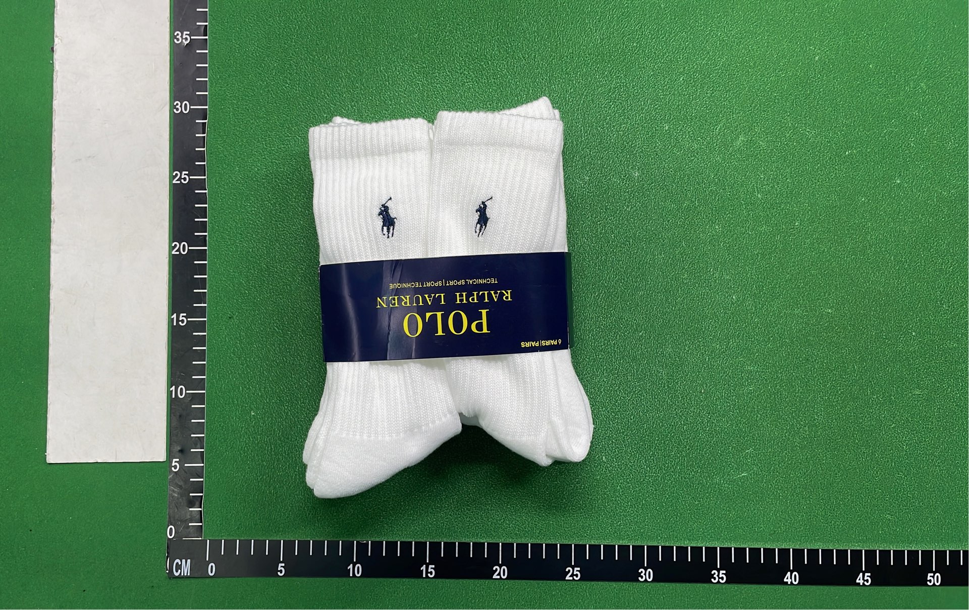 Polo Ralph Lauren Classic Sport Socks 6-Pack - White, Black, Gray