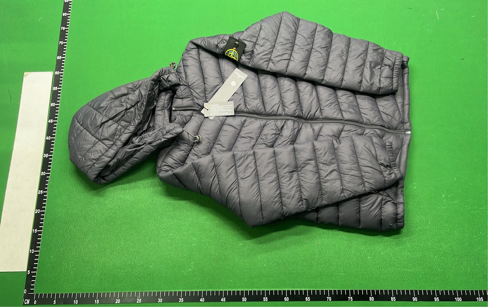 Stone Island Quilted Hooded Down Jacket - Men's Winter Outerwear