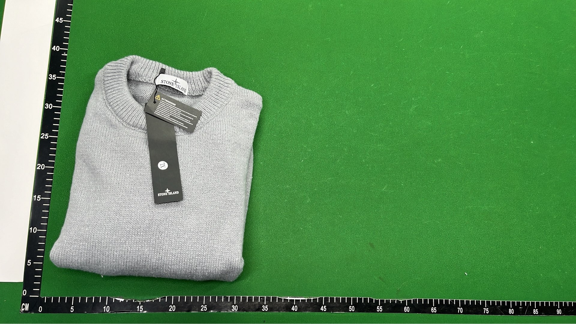 Stone Island Knit Sweater Vest with Colorful Patches