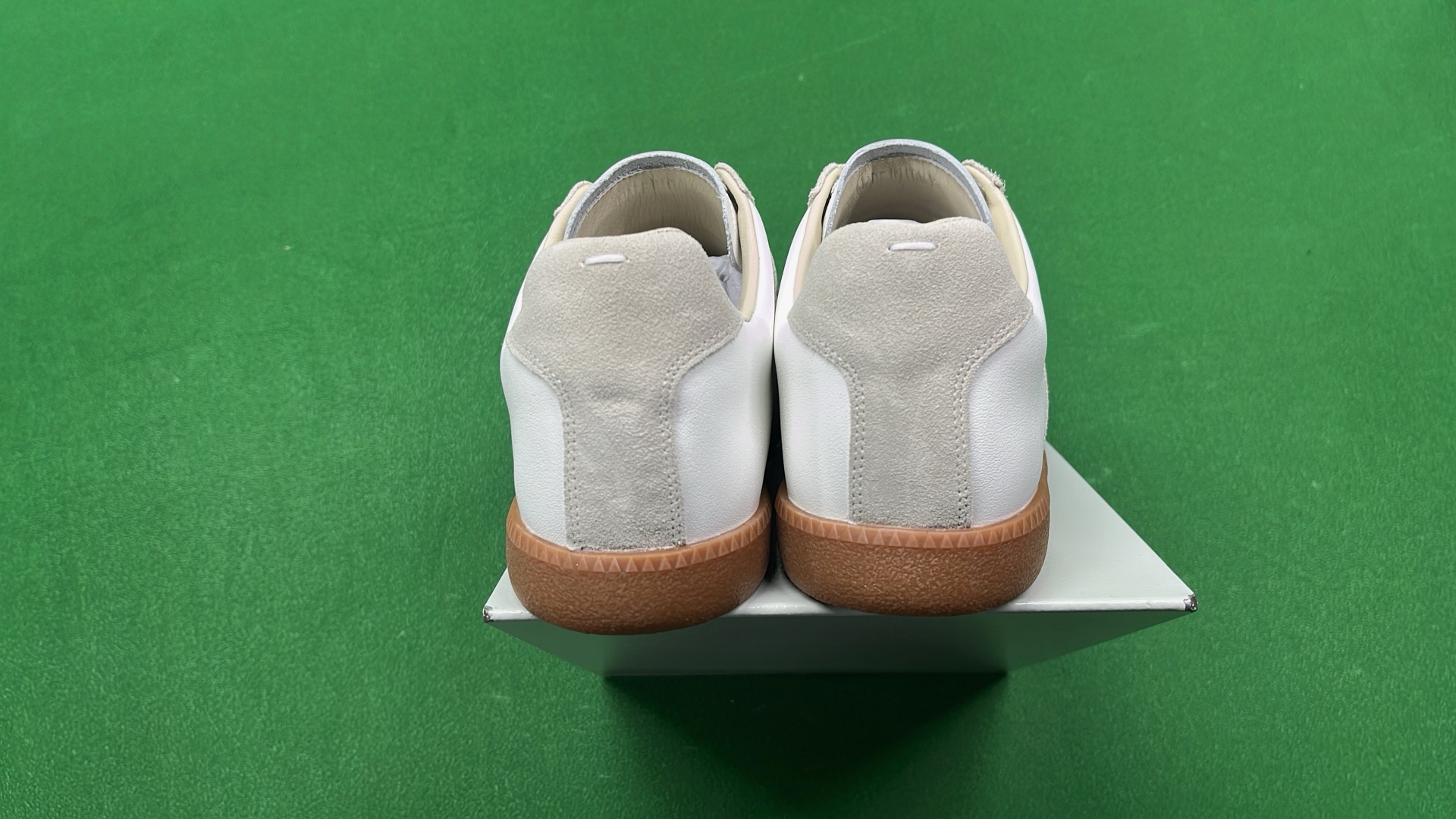 White and Beige Vegan Sneakers for Women - Comfortable Eco-Friendly Shoes