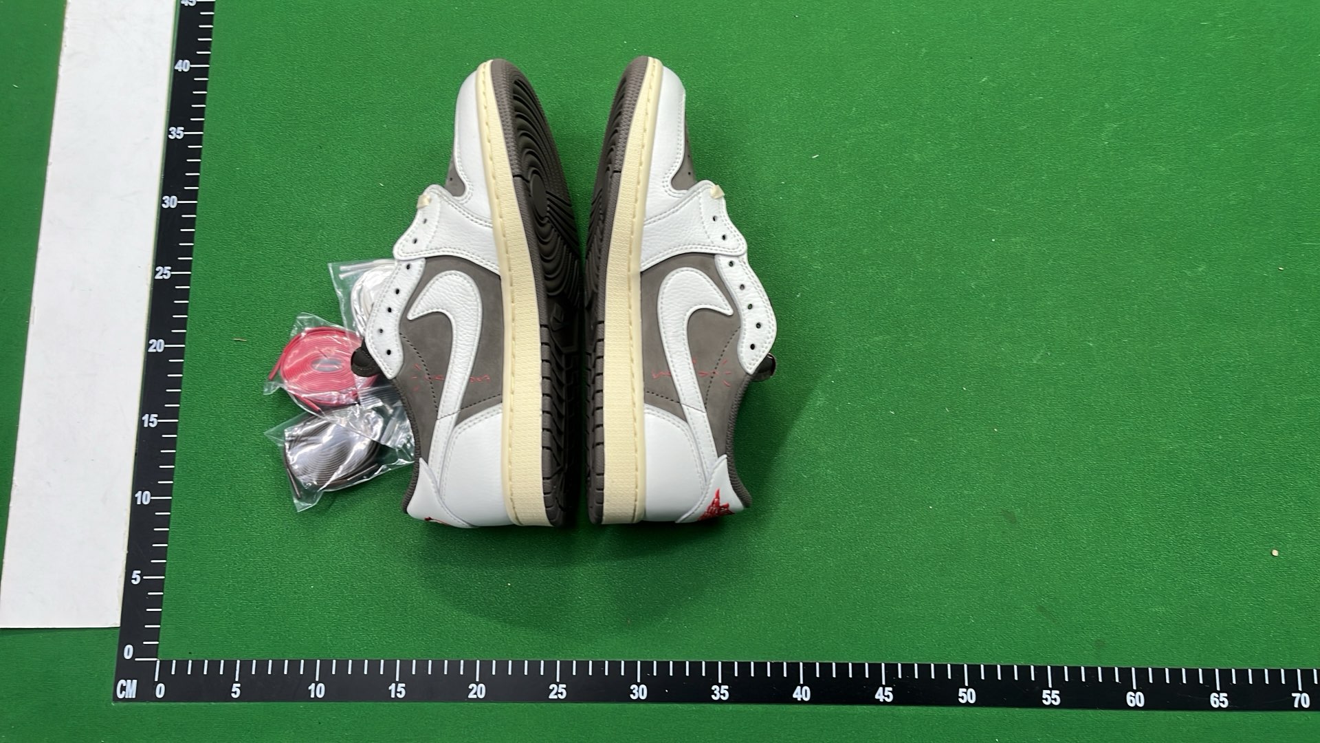 Nike Air Jordan 1 Low Grey White Cream Suede Sneakers