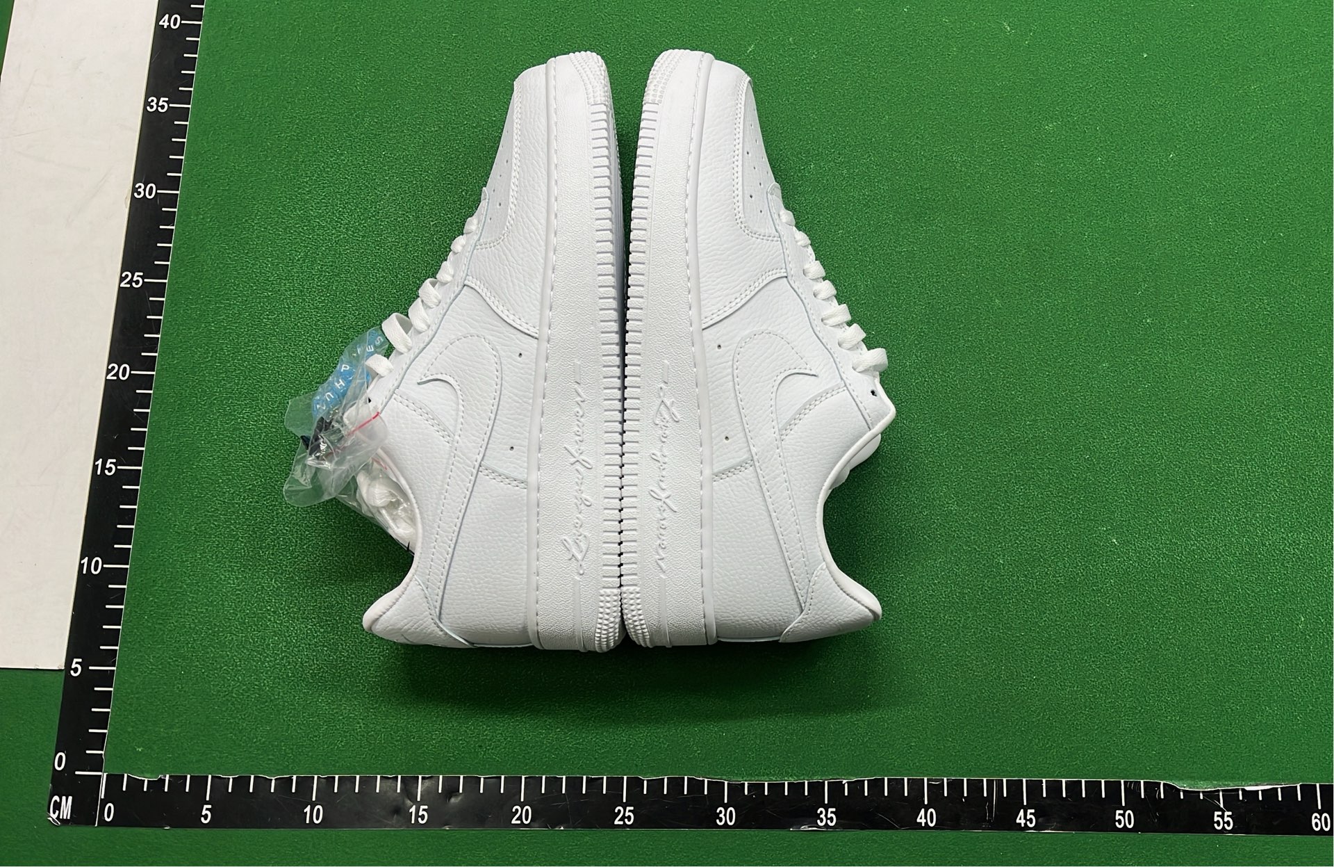 Nike Air Force 1 White Leather Sneakers