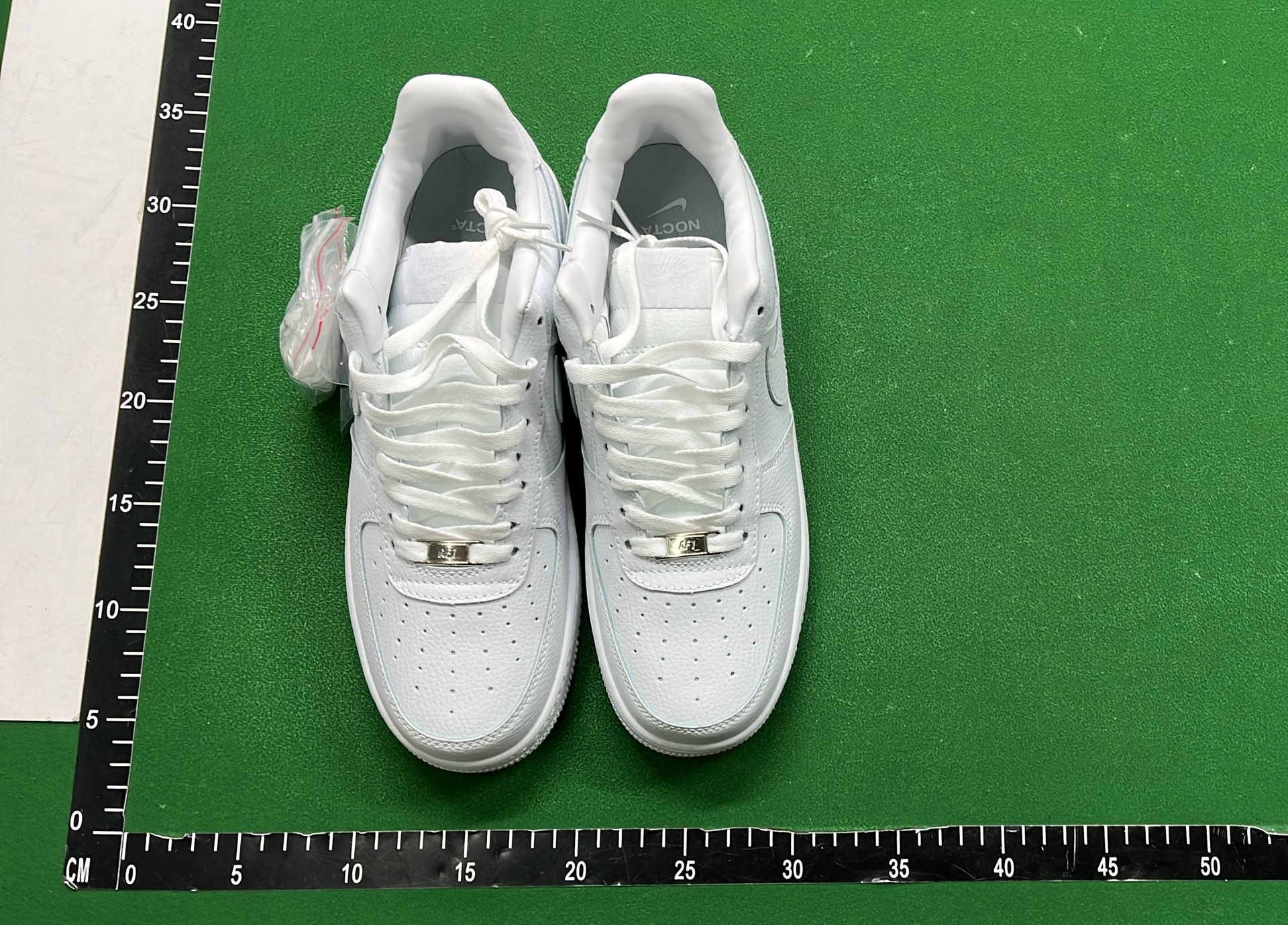 Nike Air Force 1 White Leather Sneakers