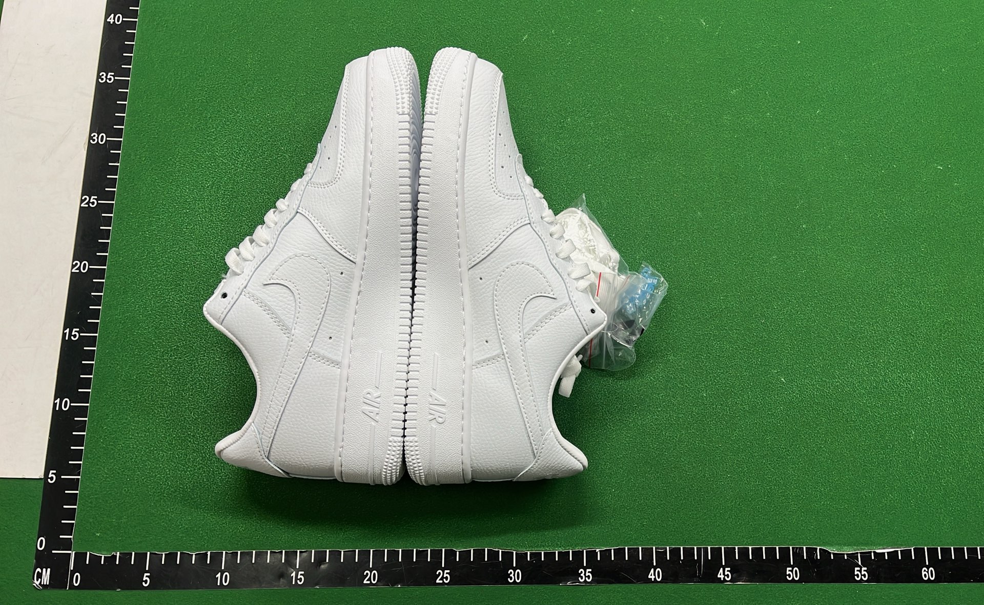 Nike Air Force 1 White Leather Sneakers
