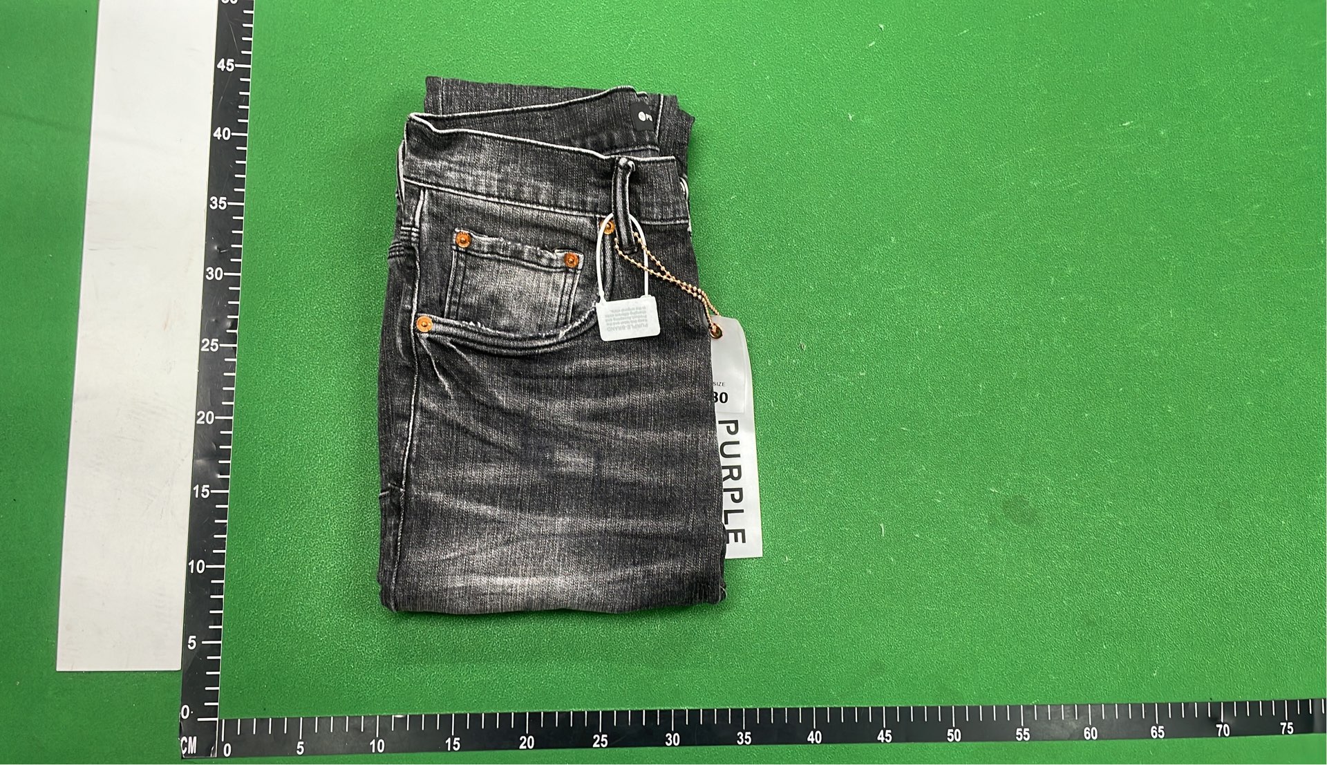 Men's Black Slim Fit Jeans with Distressed Wash