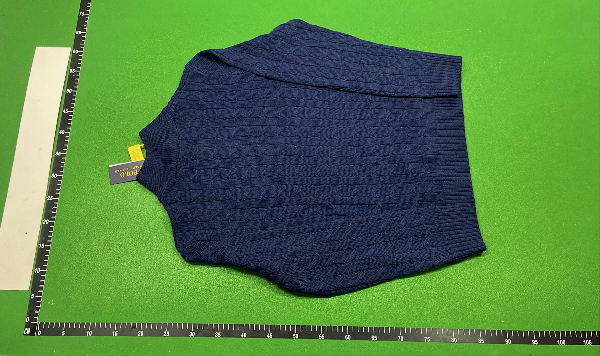 Cable-Knit Quarter-Zip Sweater for Men