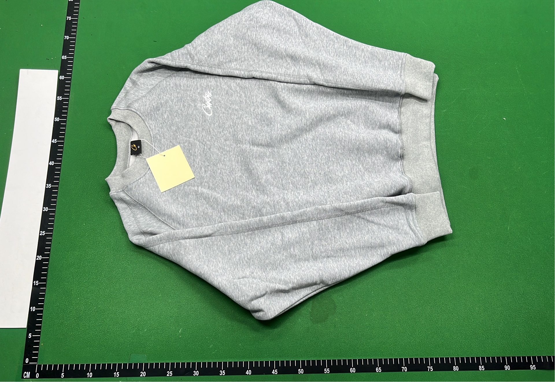 Light Gray Crewneck Sweatshirt for Men and Women