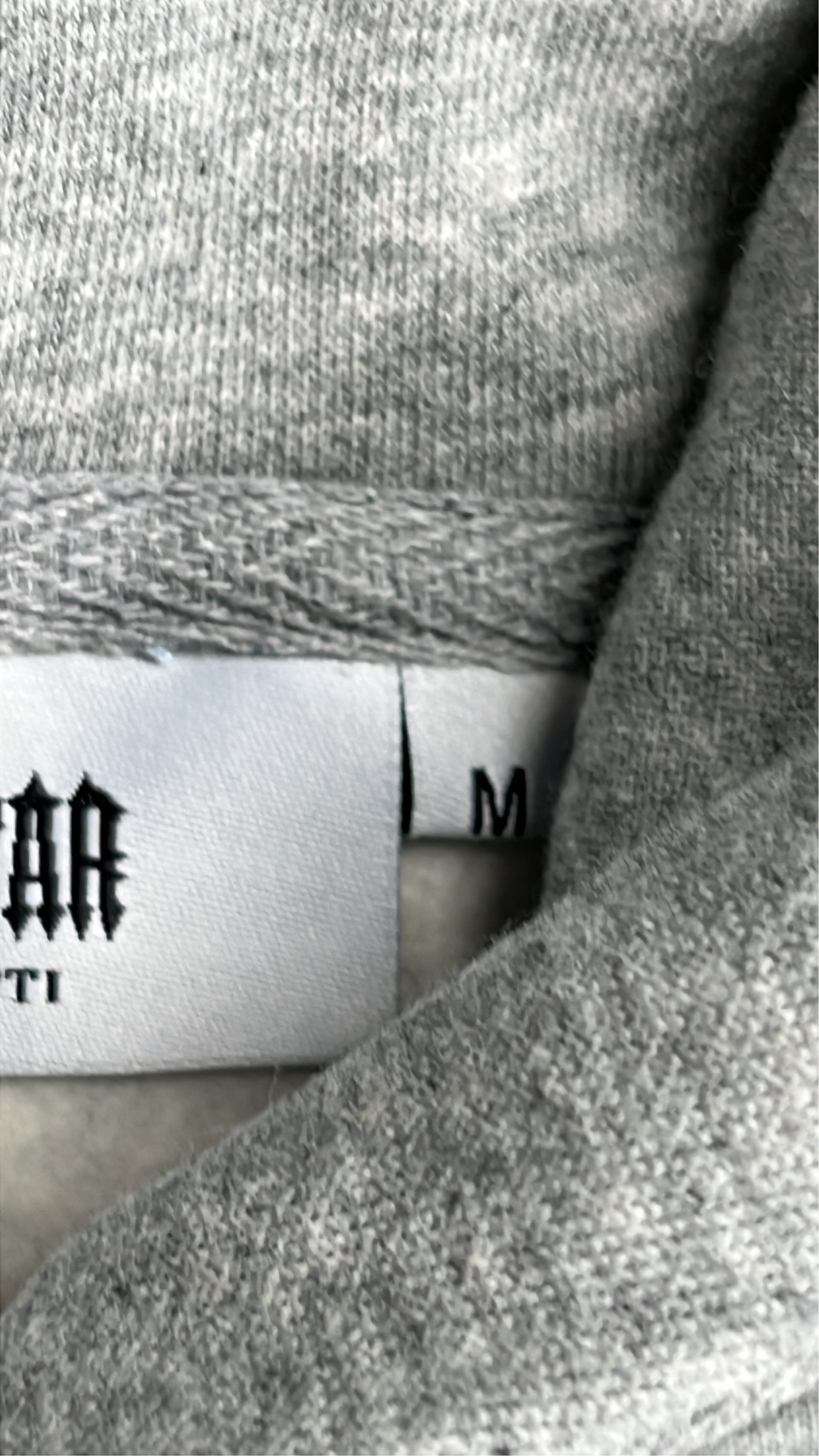 Black and Gray Hoodie Pants Set for Casual Wear