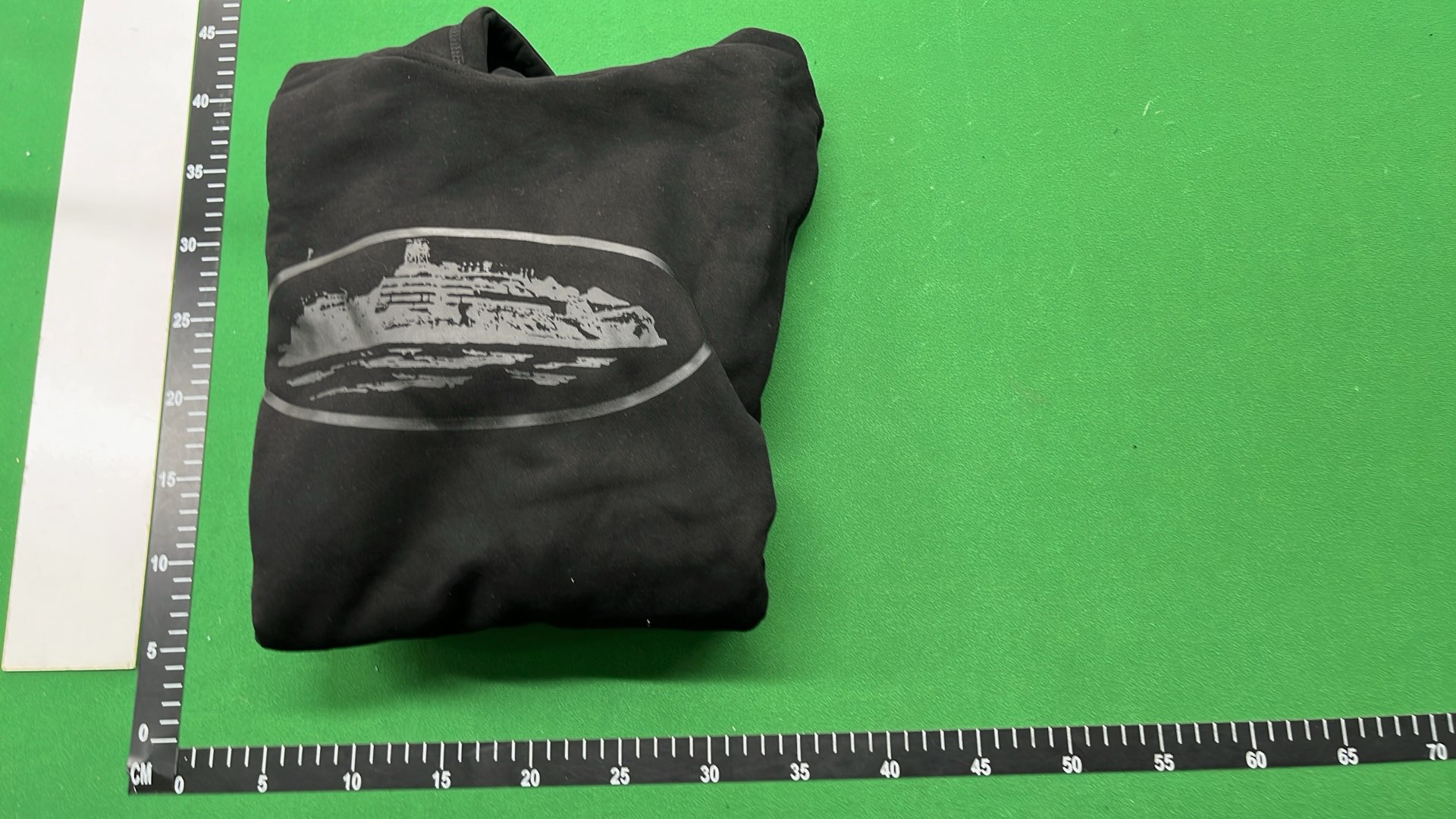 Black Hoodie with Cruise Ship Design - Ocean Voyager