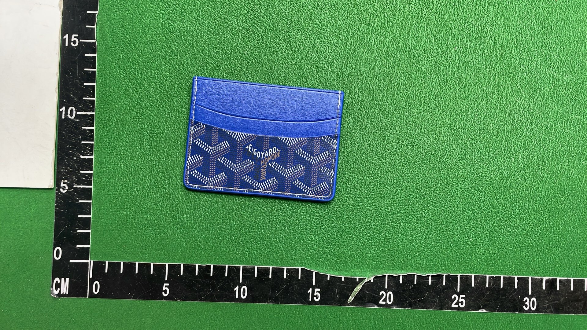 Goyard Orange Monogram Card Holder - Paris Made