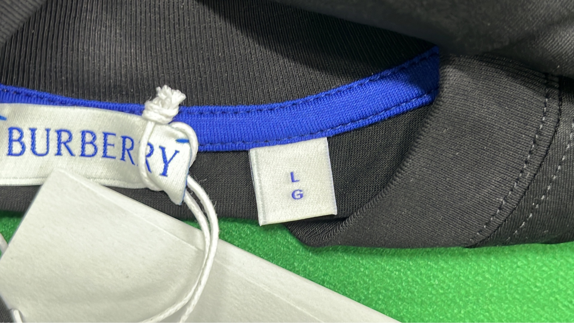 Black T-Shirt with Blue Logo - Made by ANDY