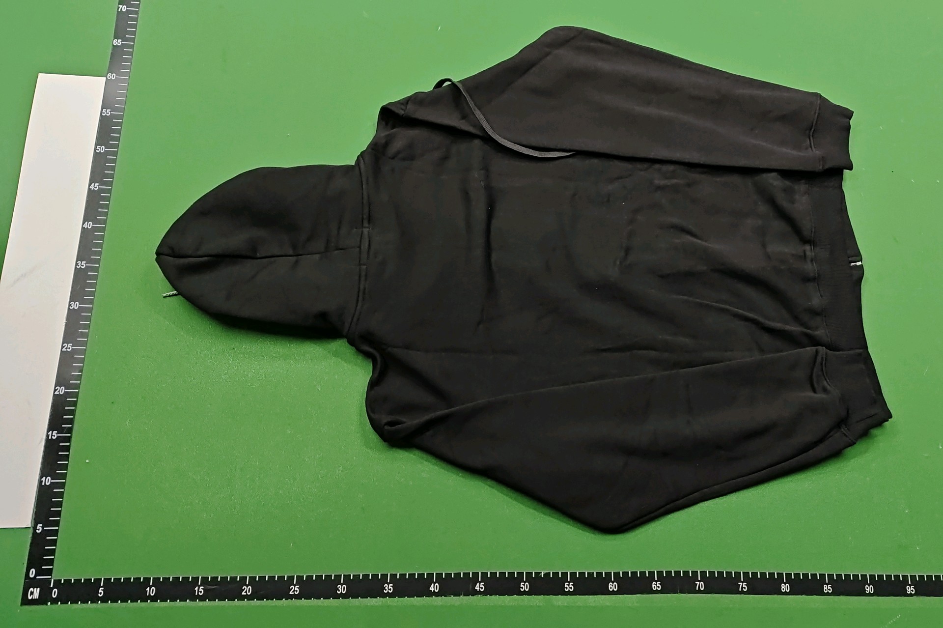 Polo Black Zip-Up Hoodie with Red Logo