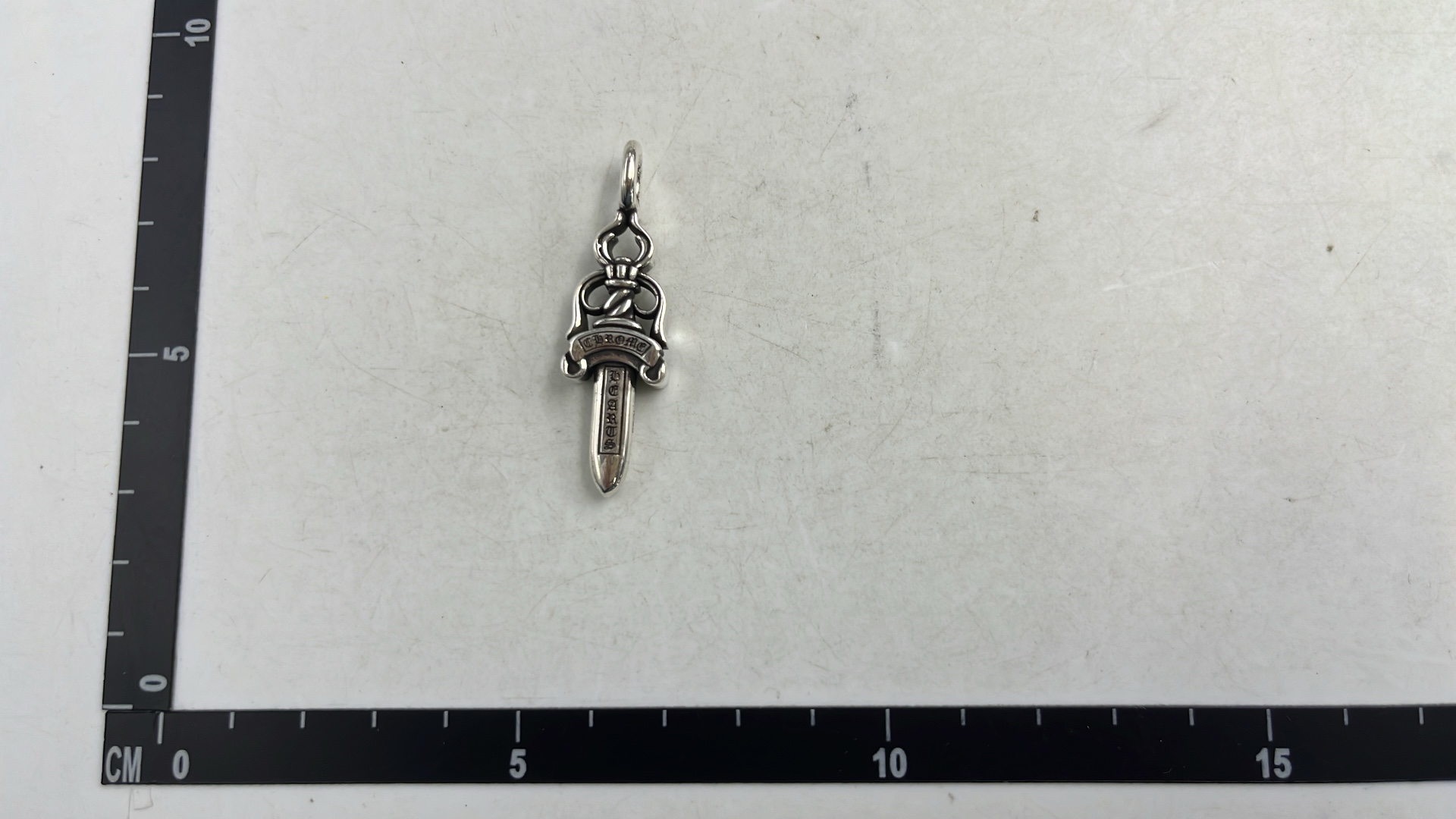 Gold Diamond-Encrusted Star Dog Tag Pendant