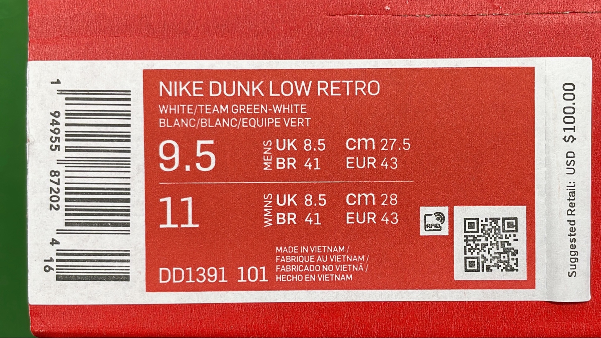 Nike Dunk Low Retro Shoes Collection