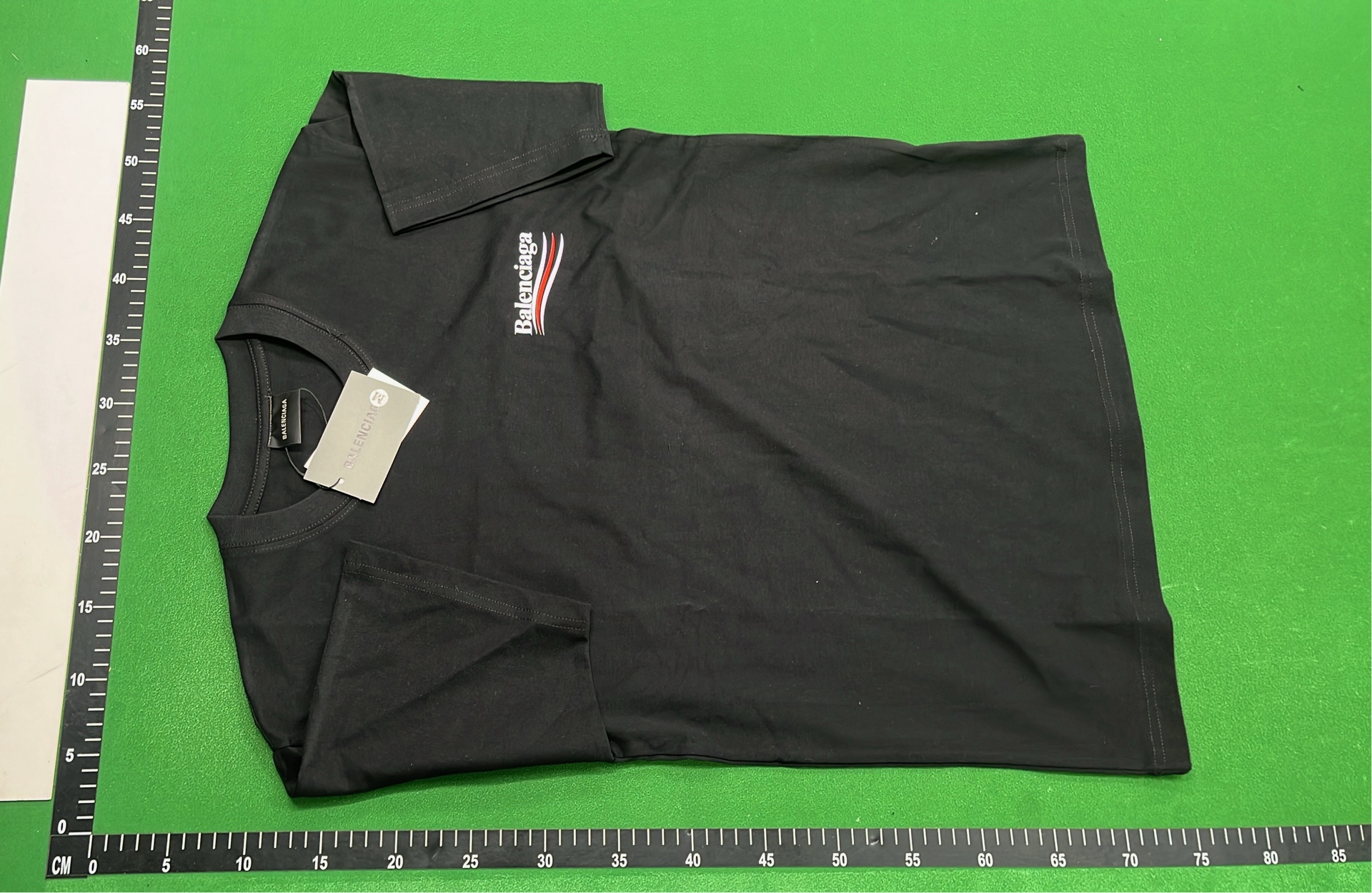 Balenciaga White Logo T-Shirt for Men - Stylish and Lightweight