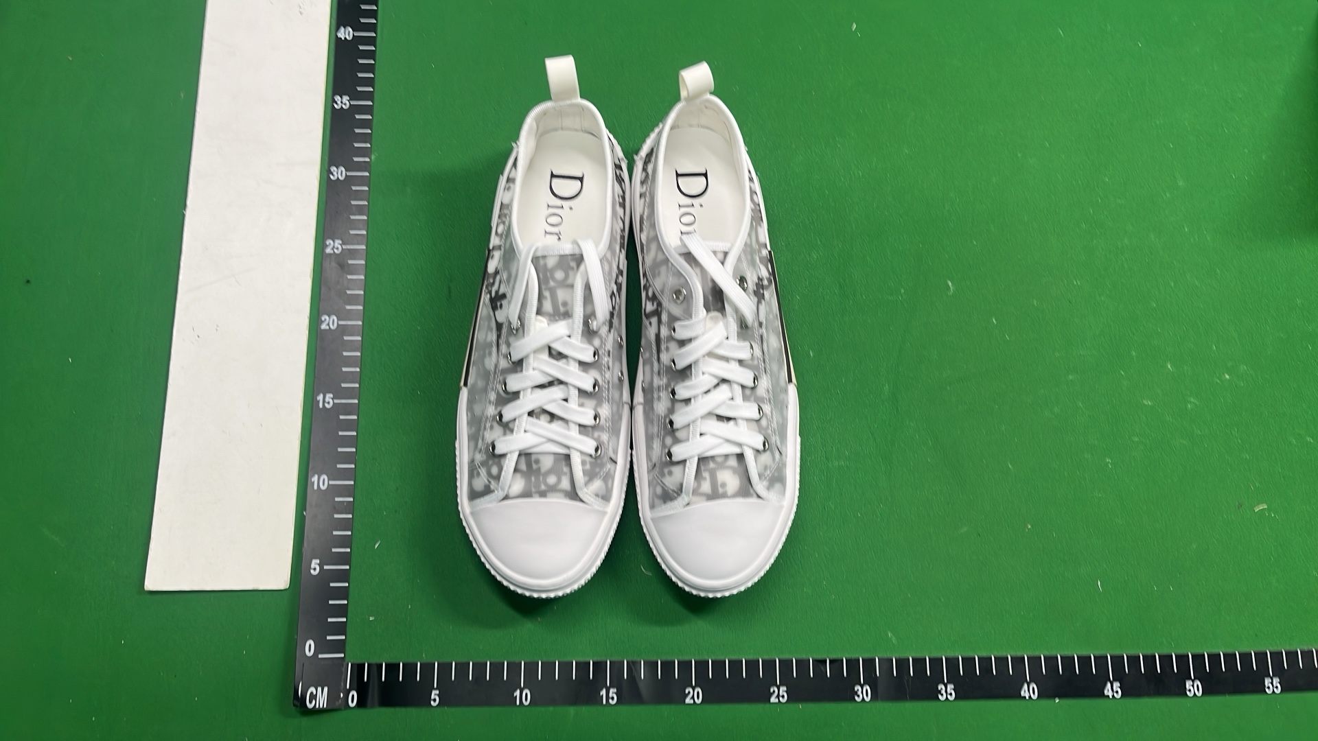 Dior B23 High Top Sneakers with Oblique Print