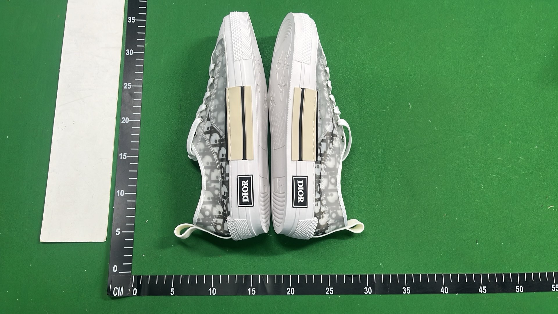 Dior B23 High Top Sneakers with Oblique Print