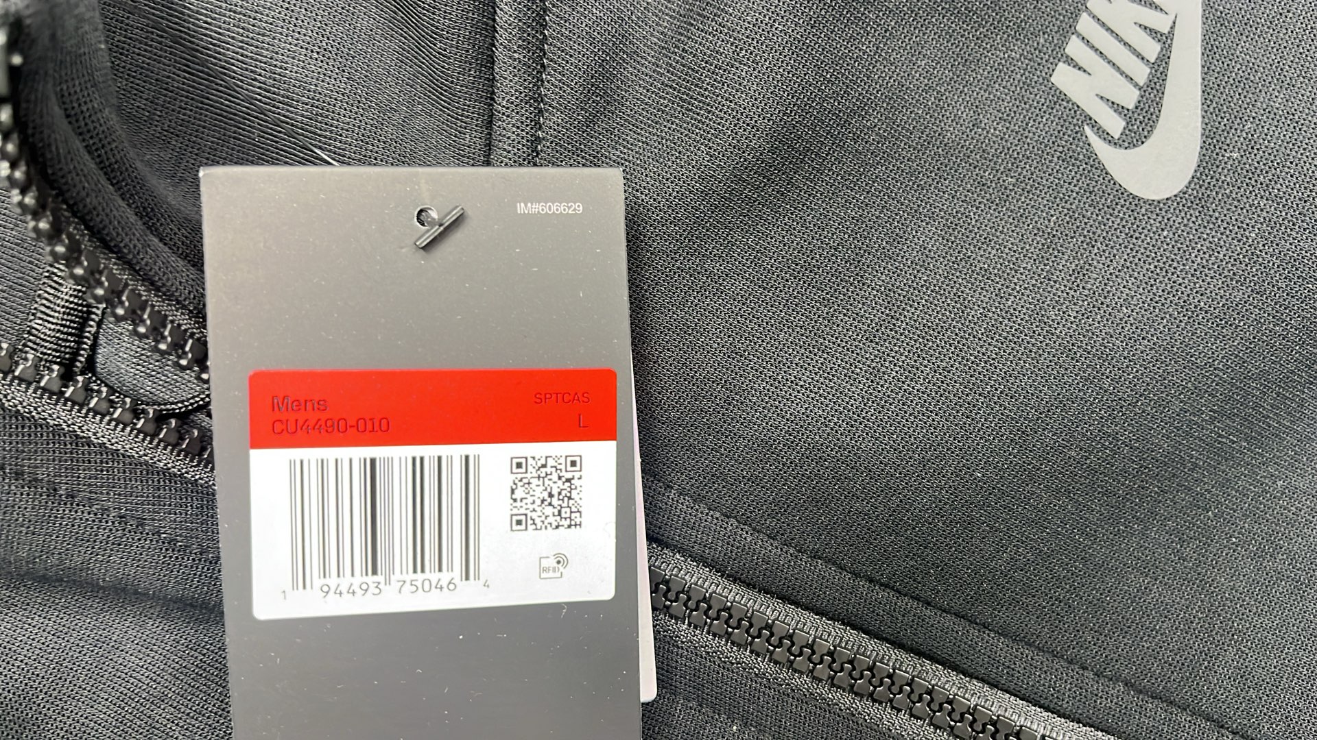Nike Black Hoodie and Pants Set for Men