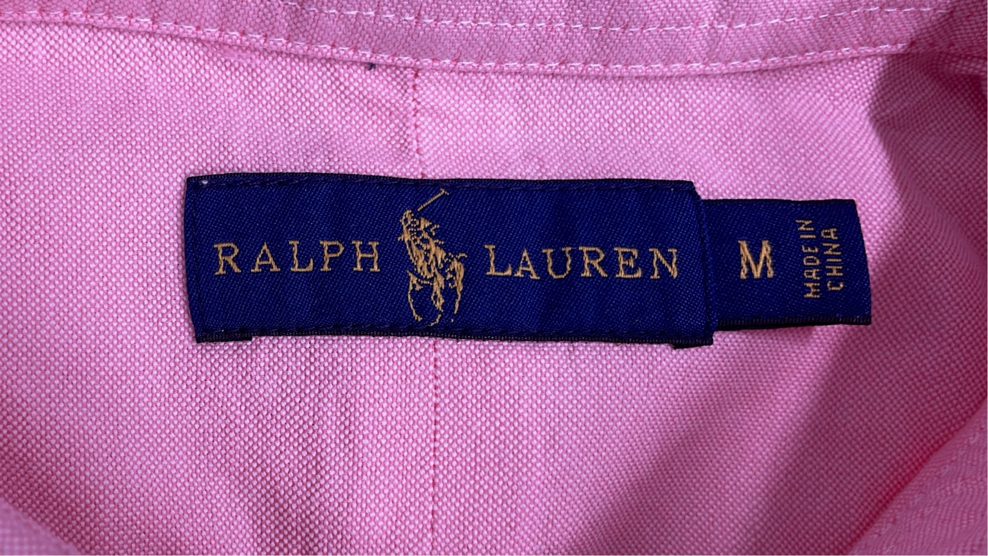 Classic White Button-Down Shirt with Logo