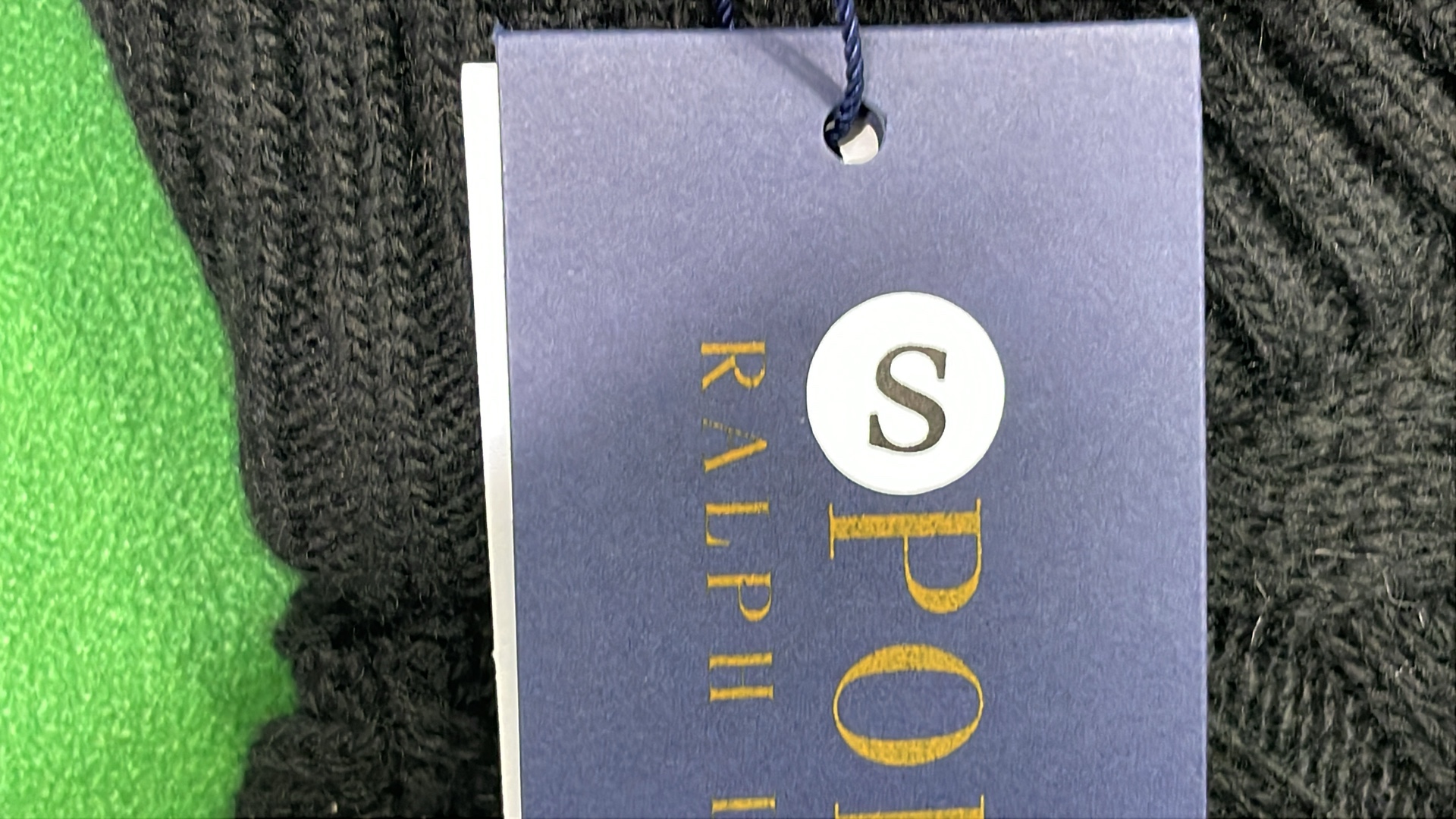 Light Blue Cable Knit Quarter-Zip Sweater for Men