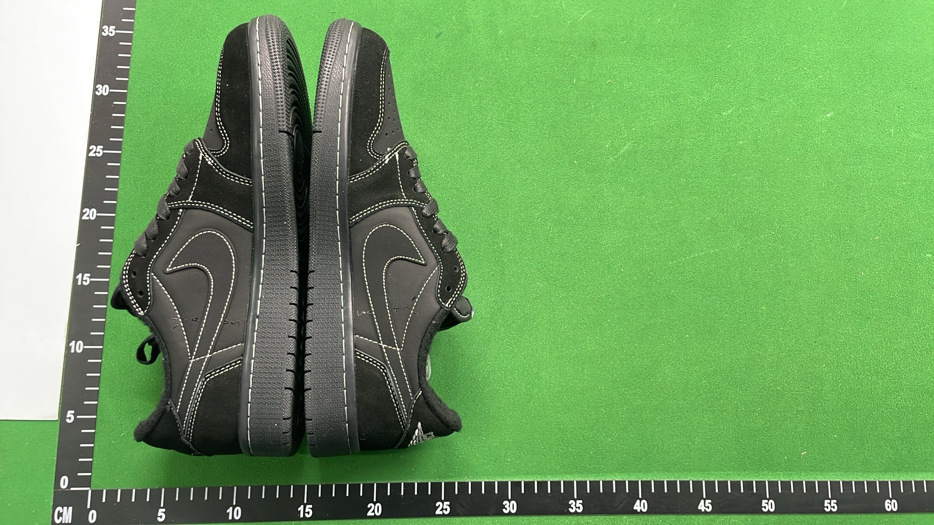 Nike Air Jordan 1 Low Black White Sneakers