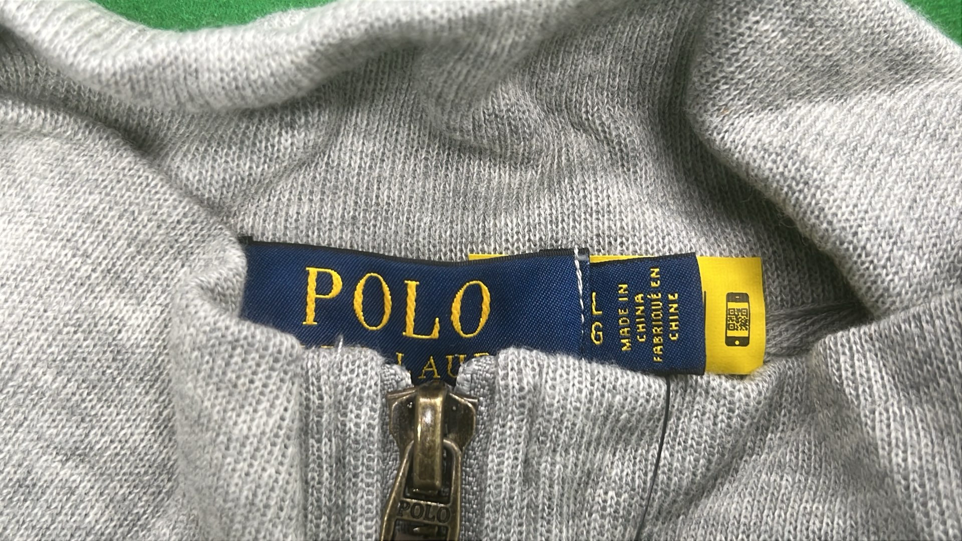Polo Half-Zip Pullover Sweaters for Men