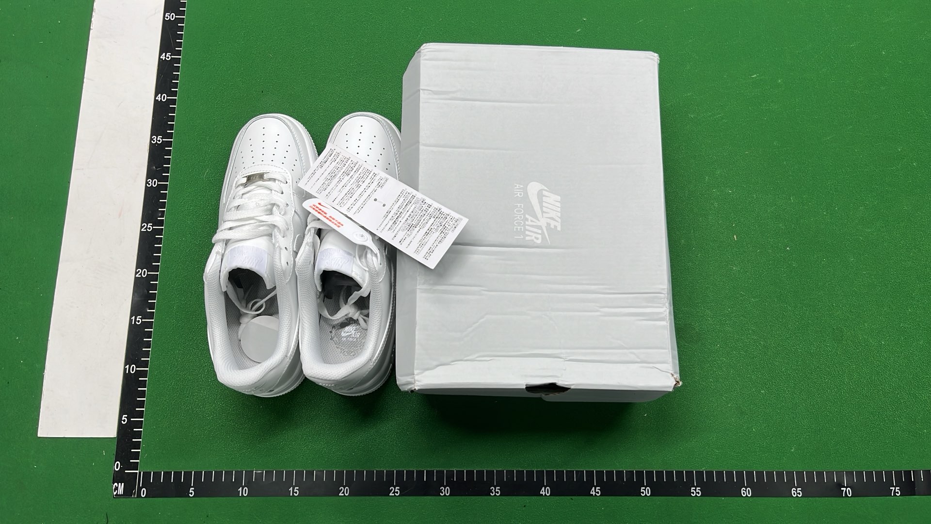 Nike Air Force 1 Low White Leather Sneakers