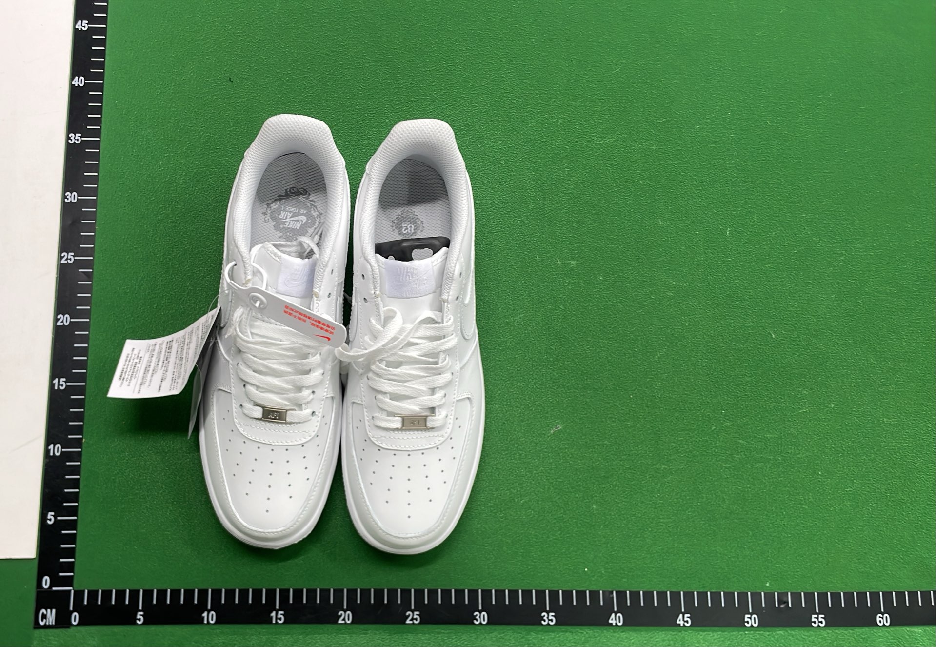 White Nike Air Force 1 Low Sneakers for Men and Women
