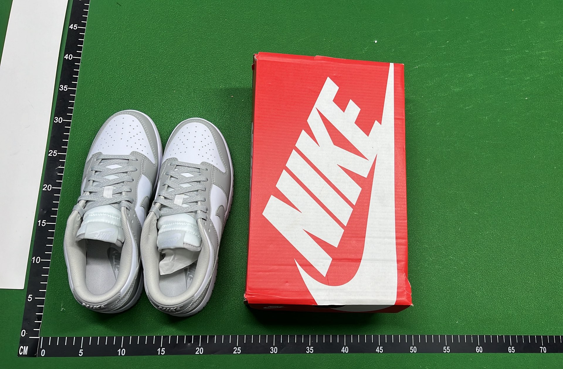 Nike Dunk Low White Grey Sneakers