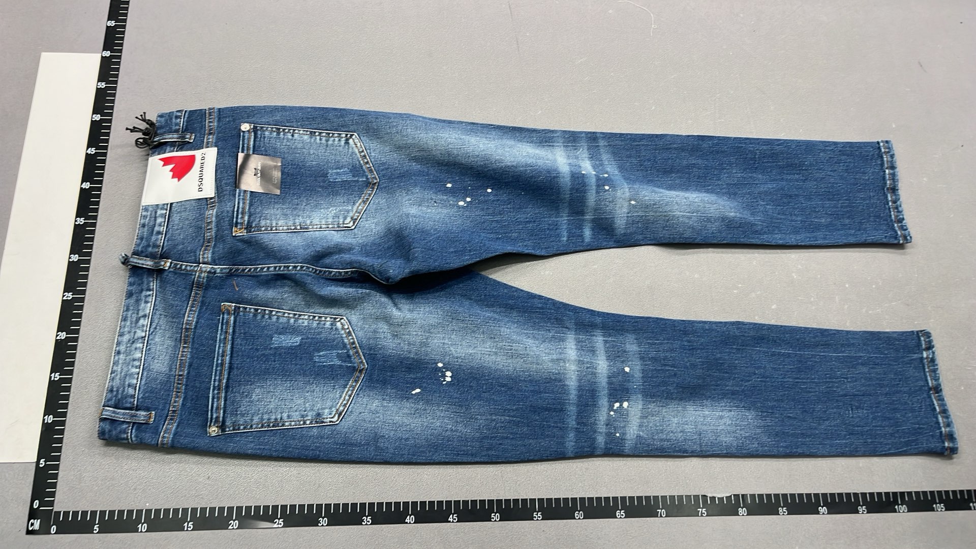 Men's Black Ripped Skinny Jeans with Zipper Detail