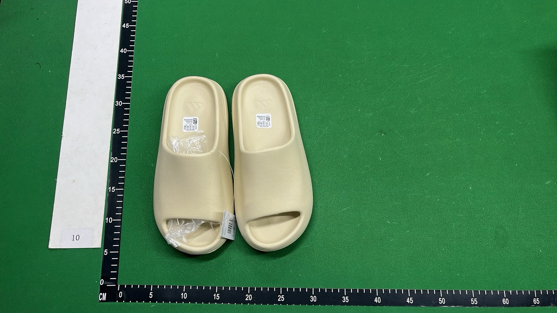 YEEZY SLIDE Black Slip-On Sandals by Adidas