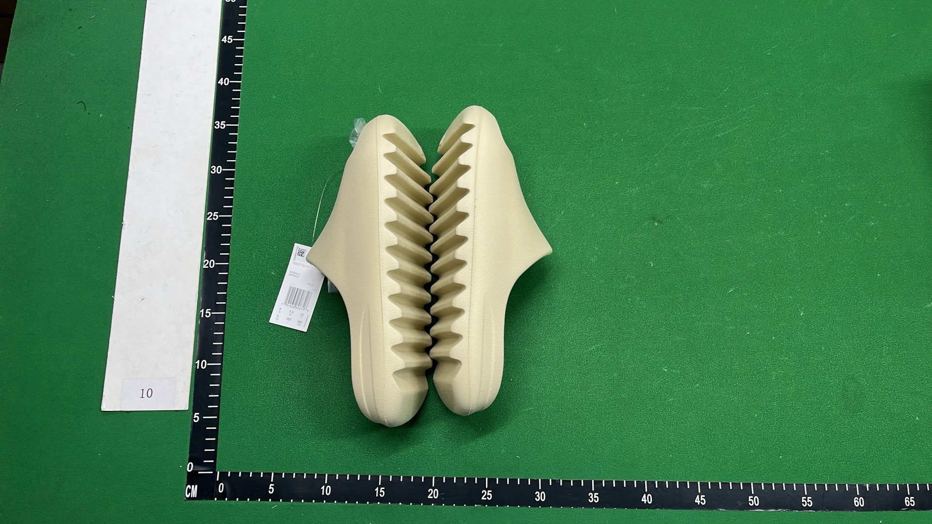 YEEZY SLIDE Black Slip-On Sandals by Adidas