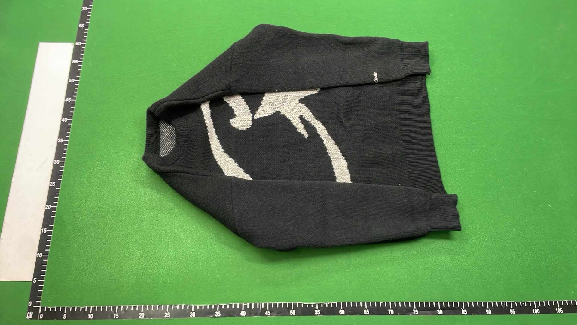 Cactus Jack Star Logo Knit Sweater - Dark Gray