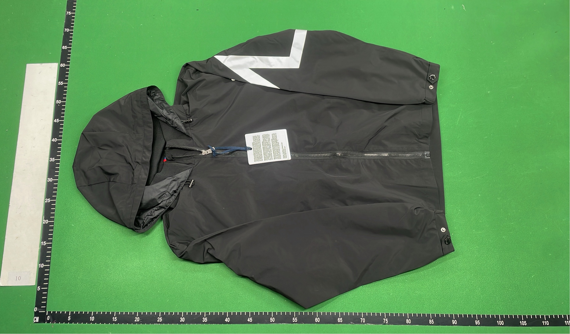 Moncler Logo Crewneck Sweatshirt Black and White